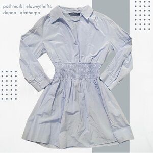 ZARA Women's Small Cinched Waist Dress